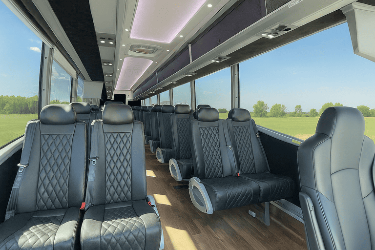 coach bus in Sacramento