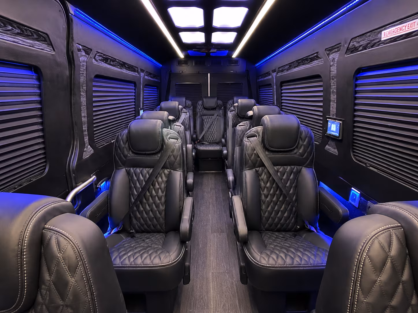sacramento airport transportation onboard seating