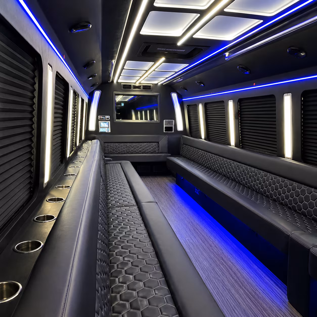 sacramento concert party bus rental