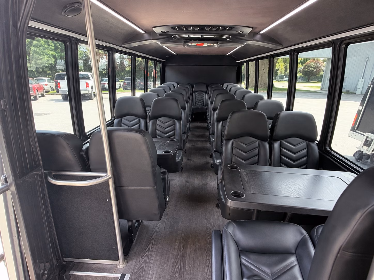 sacramento convention transportation onboard seating