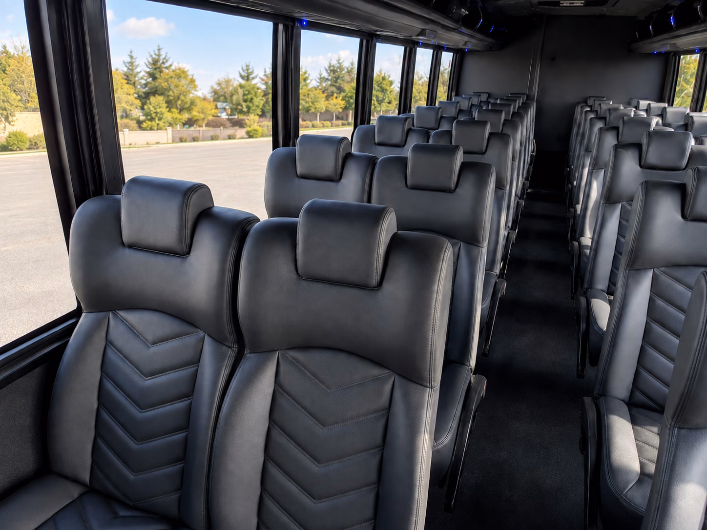 sacramento event transportation onboard seating