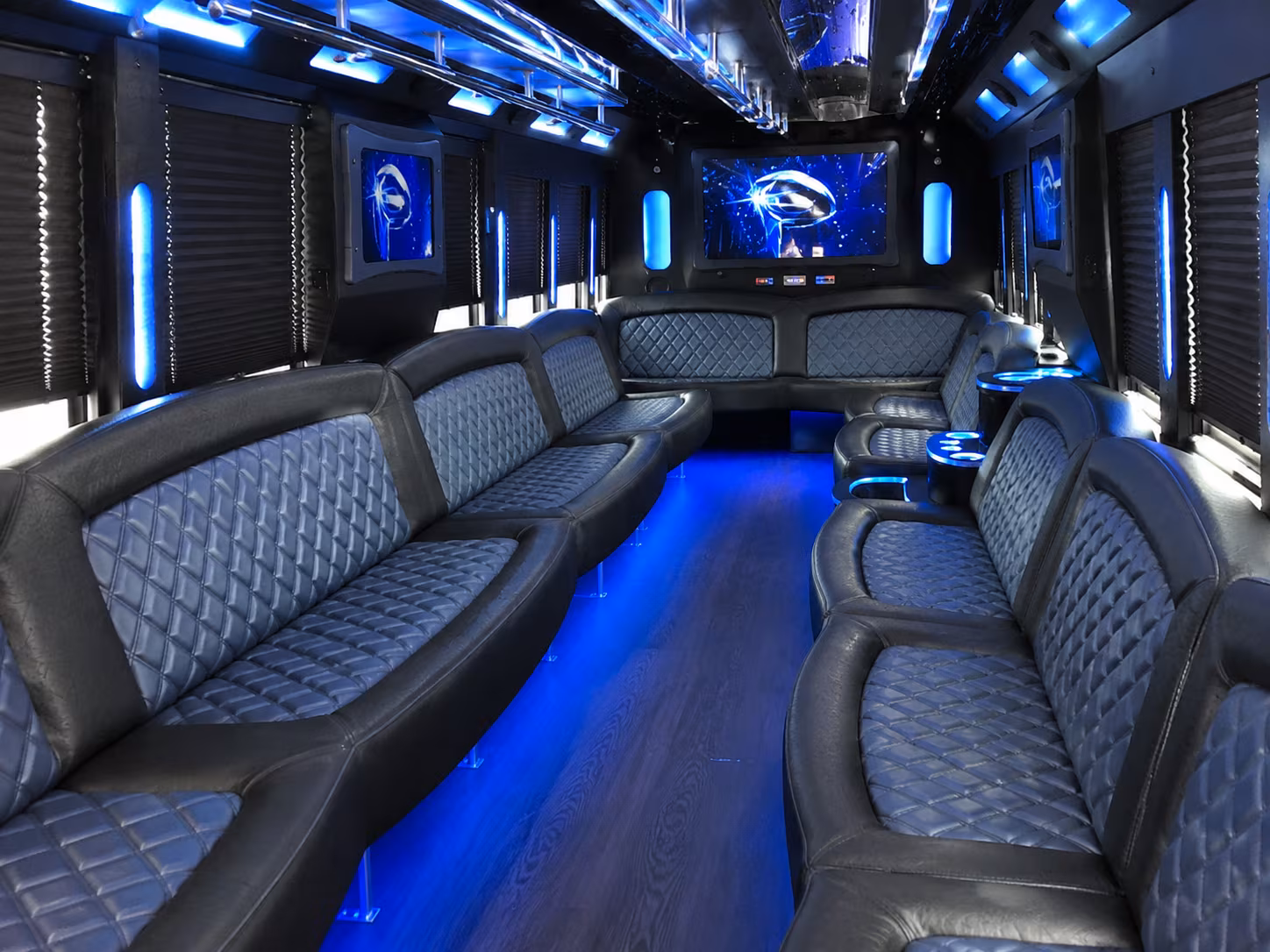 sacramento holiday party bus rental