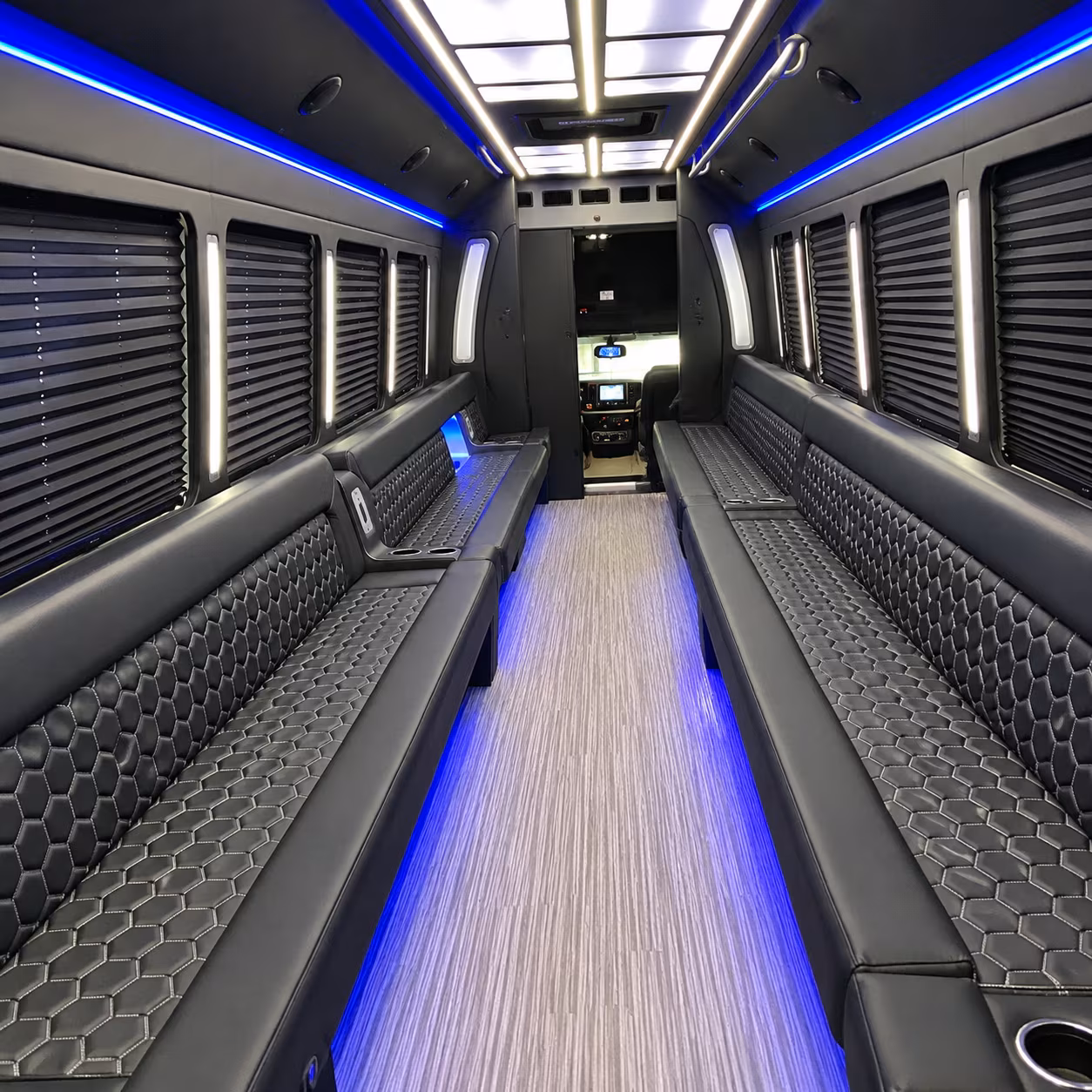 sacramento party bus inside