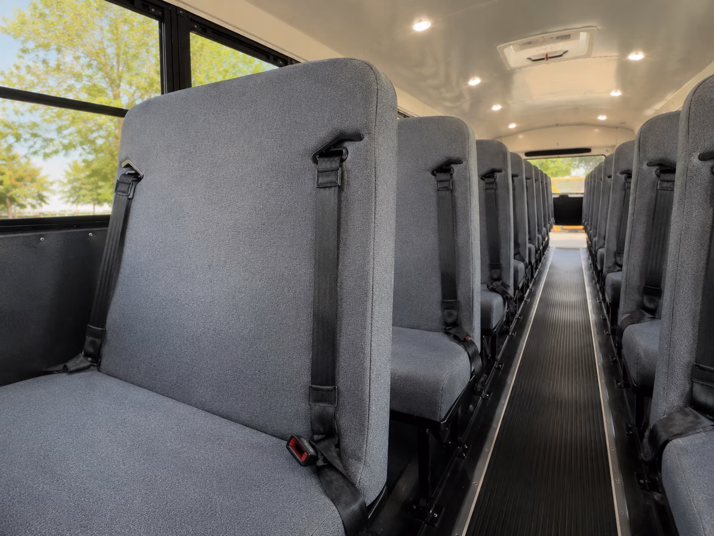 sacramento school bus inside