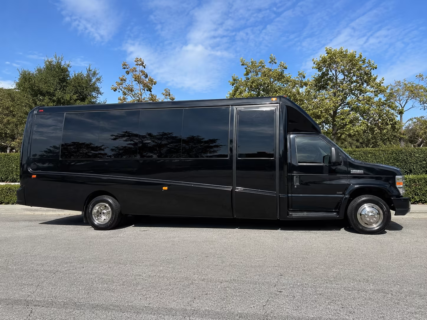 sacramento wedding transportation onboard seating
